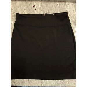 Silence + Noise Black Mini Skirt